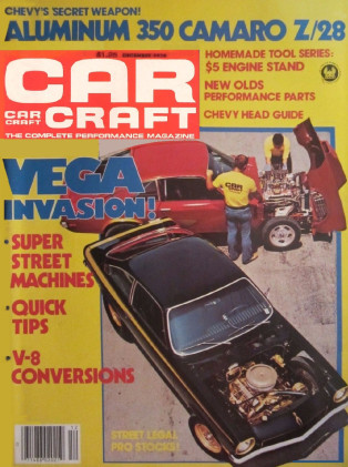 CAR CRAFT 1978 DEC - ALUMINUM S.B. CHEVY, BAD VEGAS*